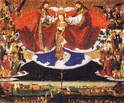 Enguerrand Quarton Coronation of the Virgin oil